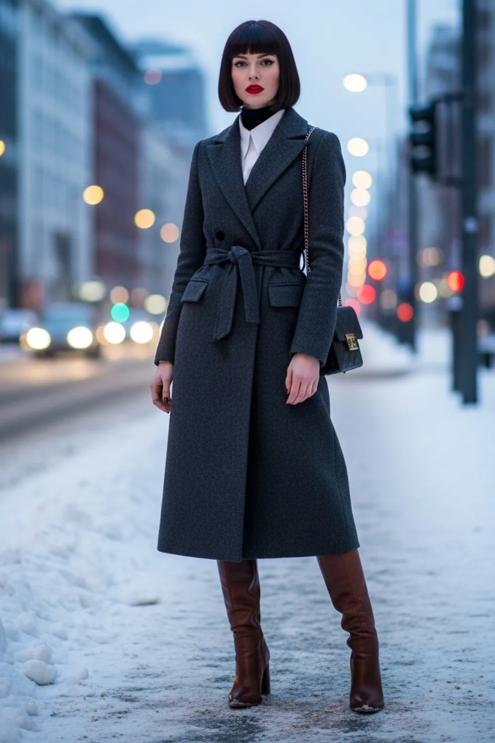 15 Best Winter Haircut Ideas That Will Transform Your Cold Weather Look (2026) 11 Blunt Micro Bangs