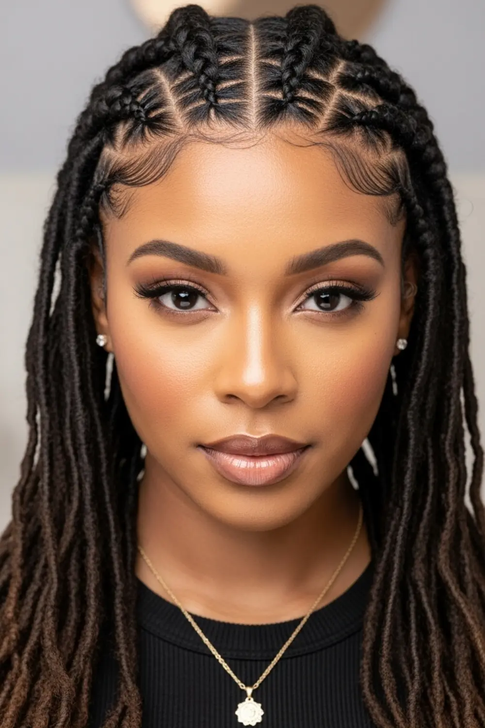 15 Locs Hairstyles for Women Ideas Everyone Suddenly Wants 2026 9 Braided Locs Style