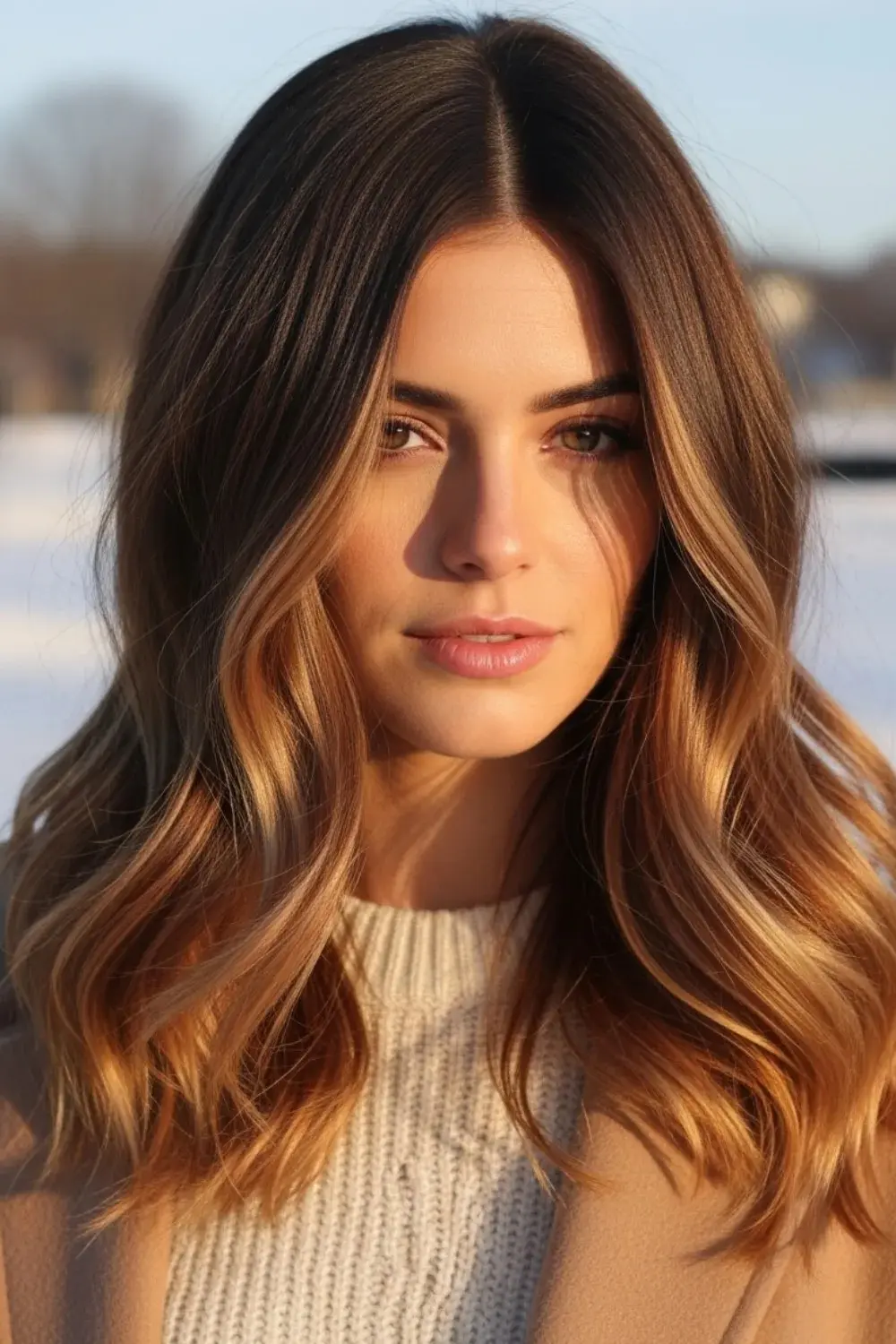 17 Rich Winter Brunette Hair Color Is Replacing Highlights 6 Caramel Brunette Balayage