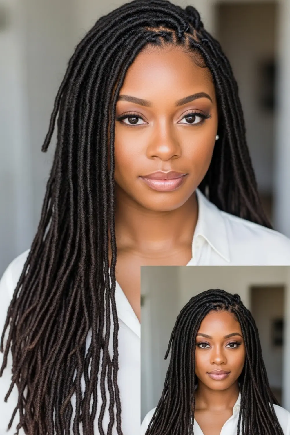 15 Locs Hairstyles for Women Ideas Everyone Suddenly Wants 2026 2 Classic Long Locs hairstyle
