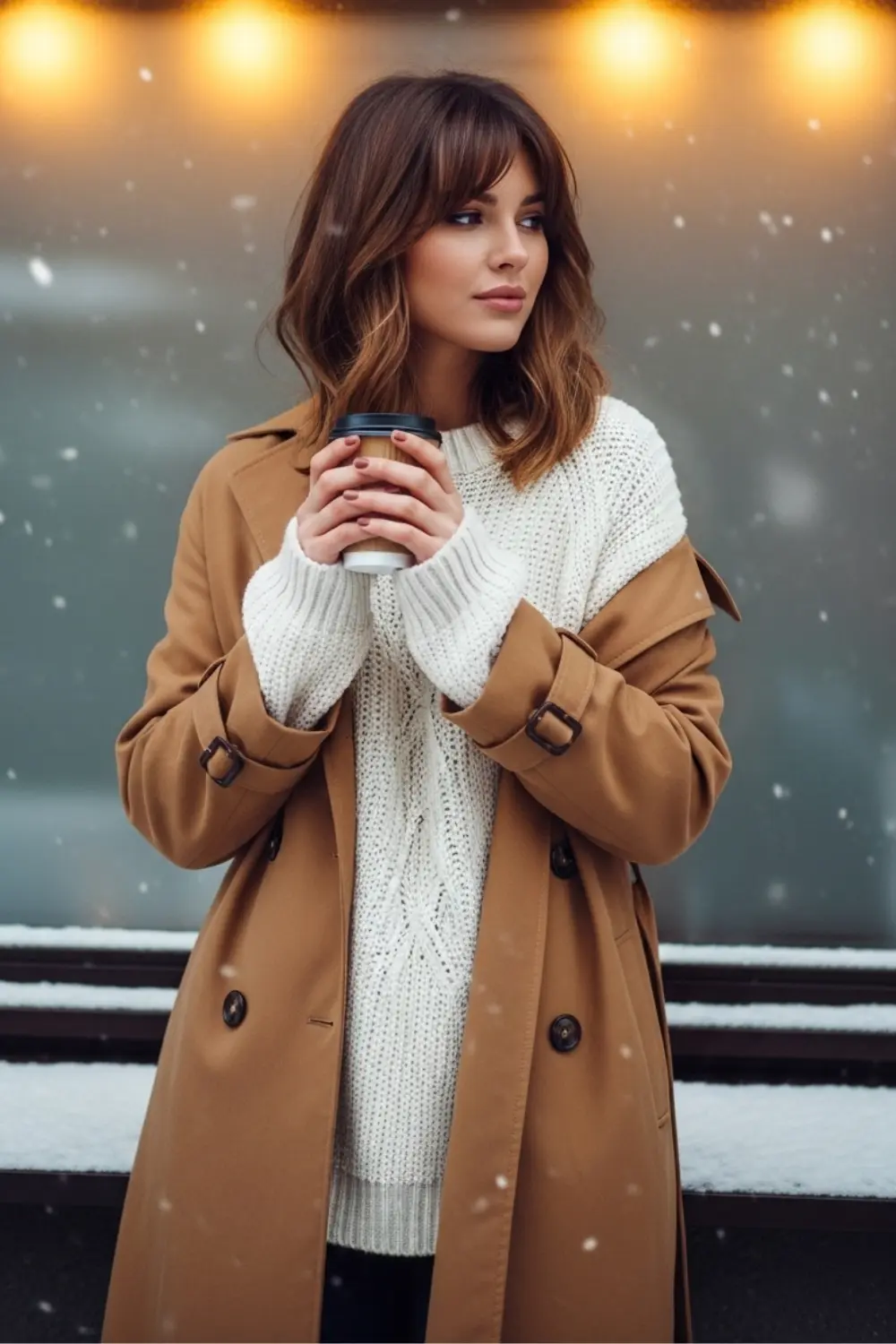 15 Best Winter Haircut Ideas That Will Transform Your Cold Weather Look (2026) 8 Curtain Bangs With Any Length