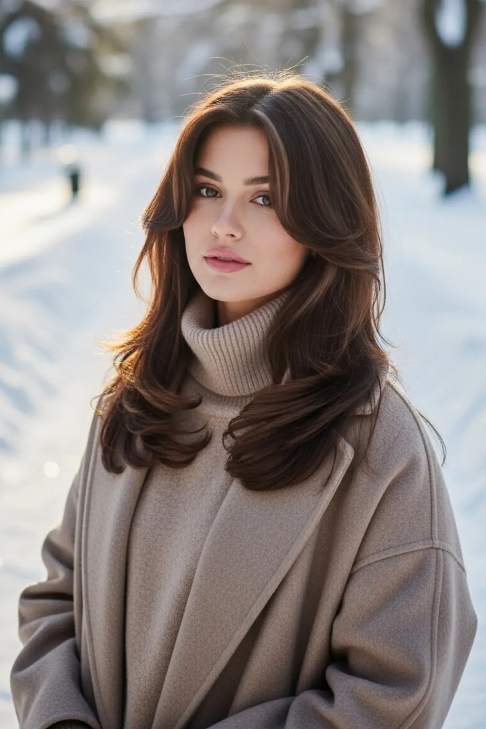15 Best Winter Haircut Ideas That Will Transform Your Cold Weather Look (2026) 4 Long Layers With Face-Framing Pieces