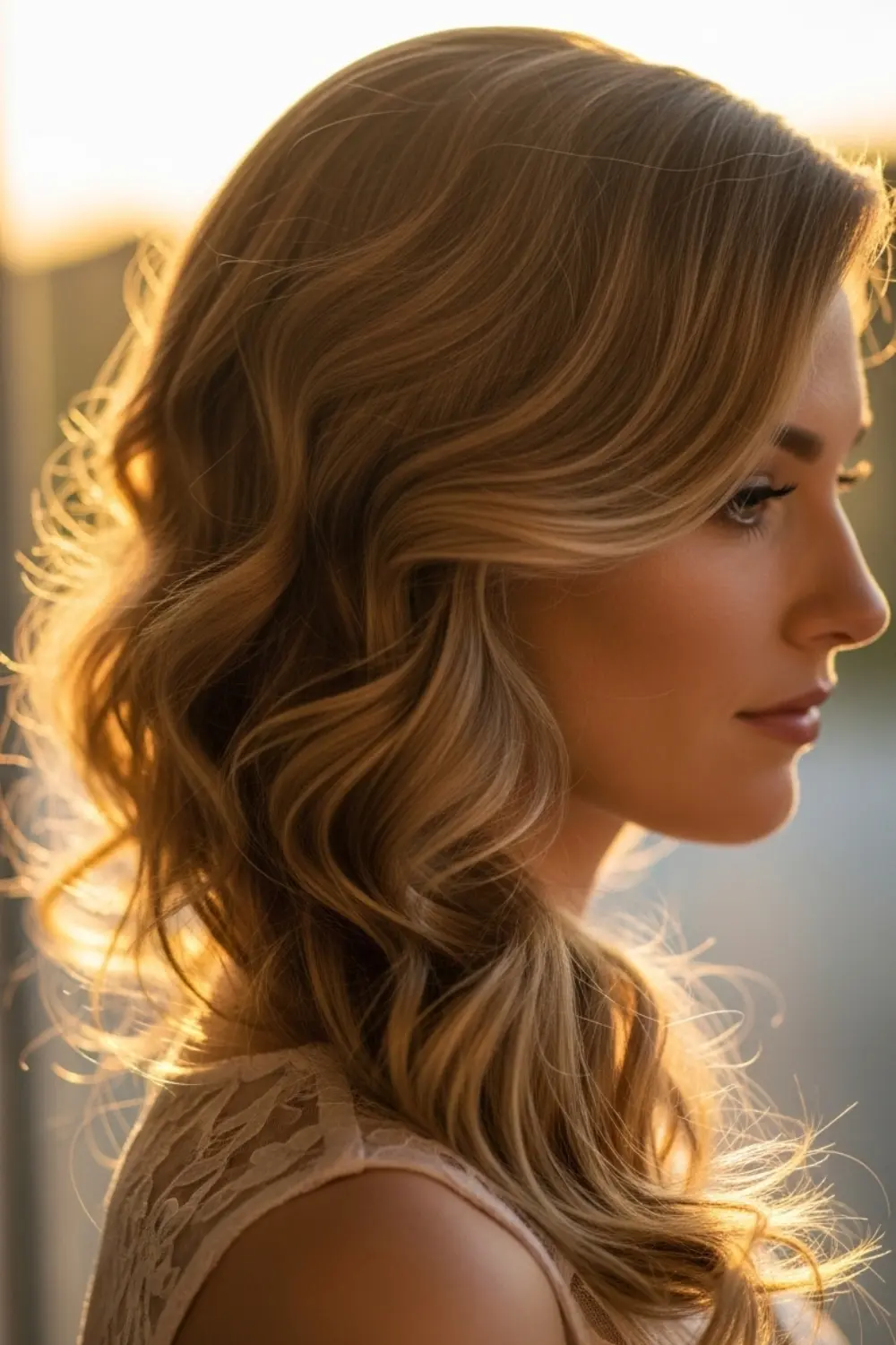 15 Side Part Hairstyles for Women Are Quietly Taking Over Again 2026 6 Romantic Side Part with Soft Curls