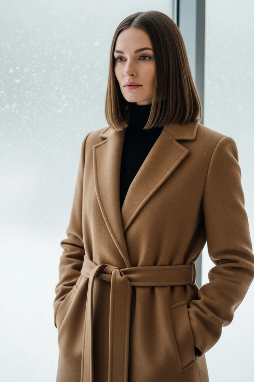 15 Best Winter Haircut Ideas That Will Transform Your Cold Weather Look (2026) 13 Sleek Mid-Length Cut With No Layers