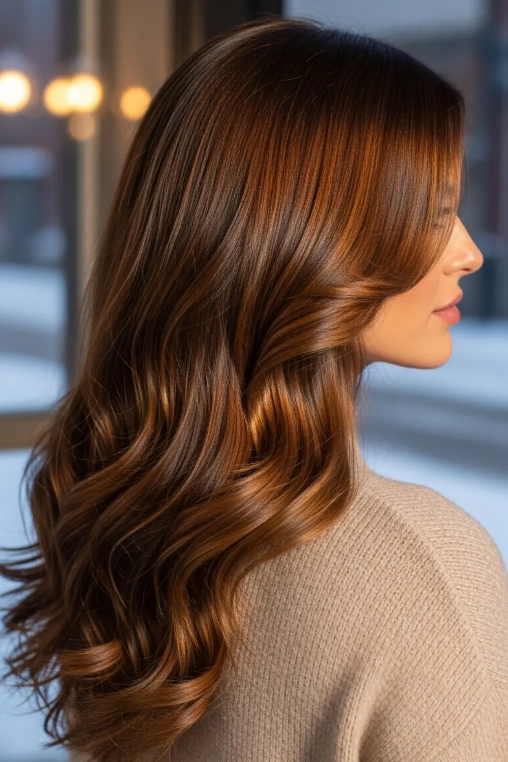 17 Rich Winter Brunette Hair Color Is Replacing Highlights 12 Toffee Brunette
