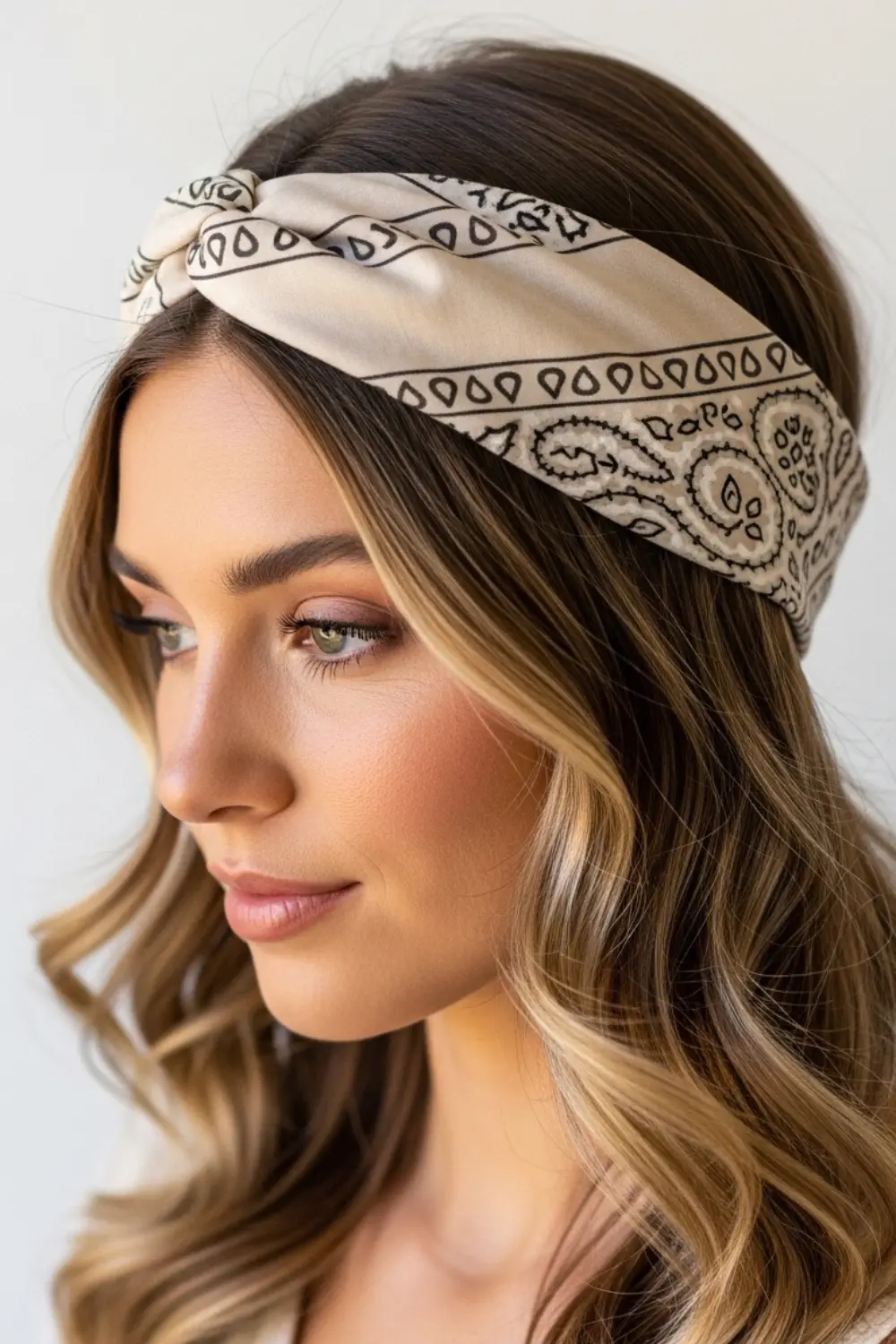17 Easy Bandana Hairstyles Ideas for Every Hair Type & Length (2026) 10 Twisted Bandana Headband