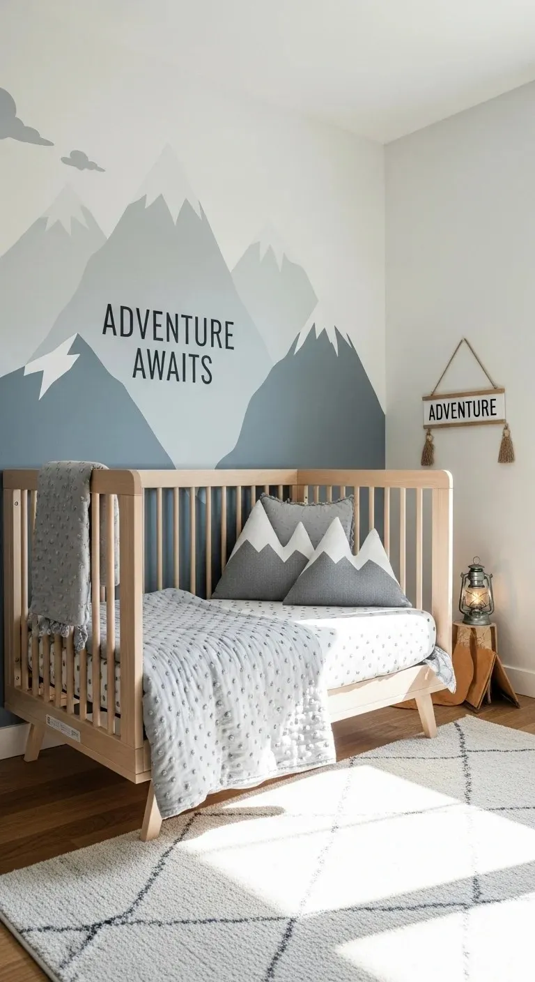 Adventure Awaits Mountain Theme