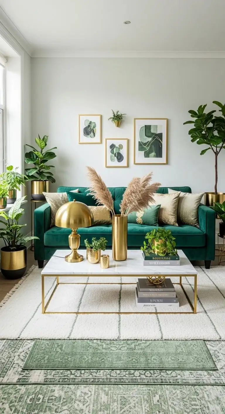 Green and Gold Color Combination glowcrafty.online