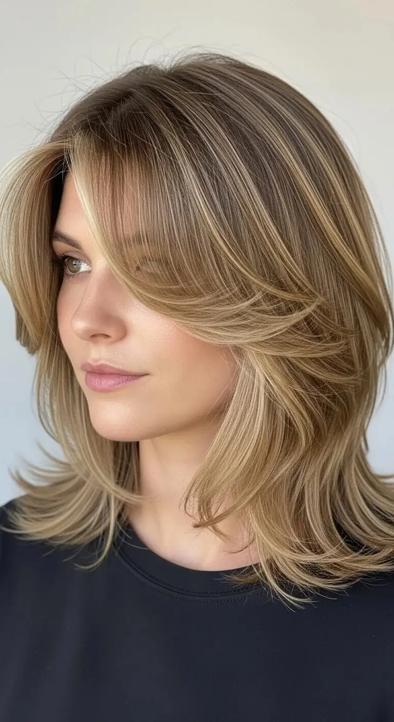 Layered Lob with Face-Framing Pieces glowcrafty.online