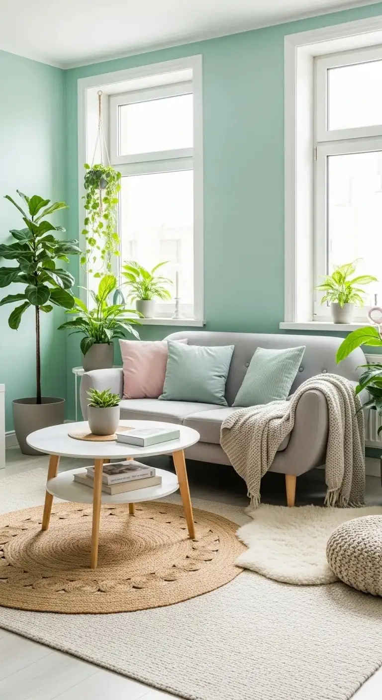 Mint Green for Small Living Rooms glowcrafty.online