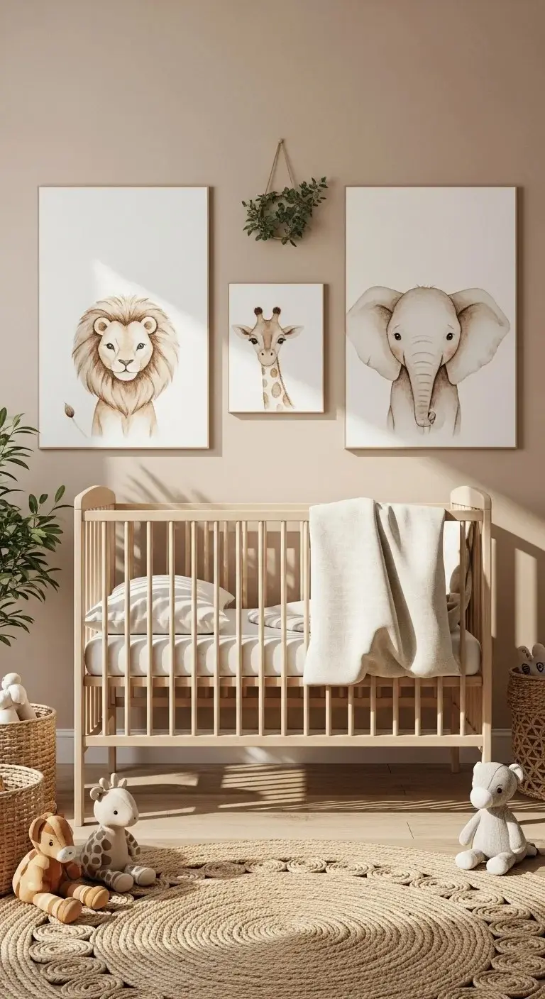 Safari Animals Neutral Palette