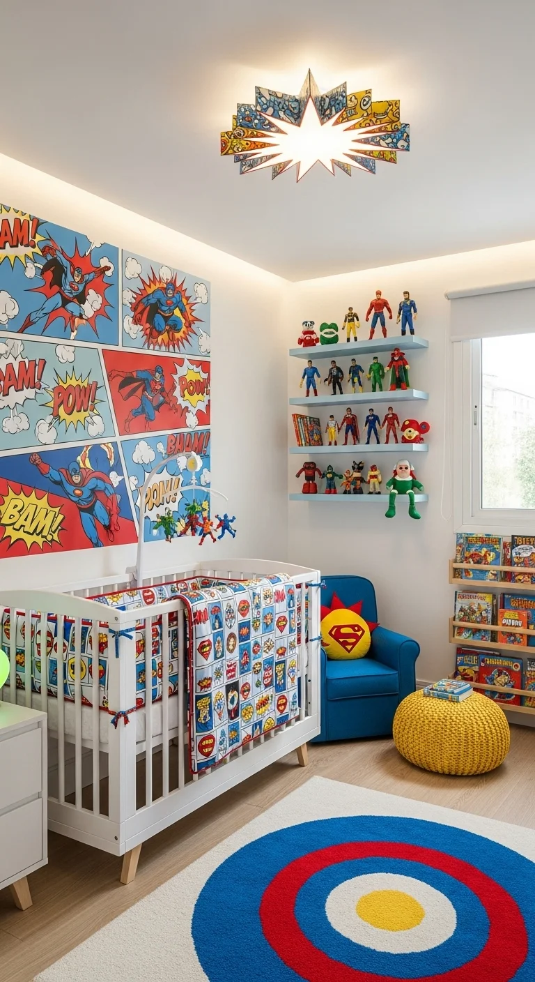 Superhero Comic Book