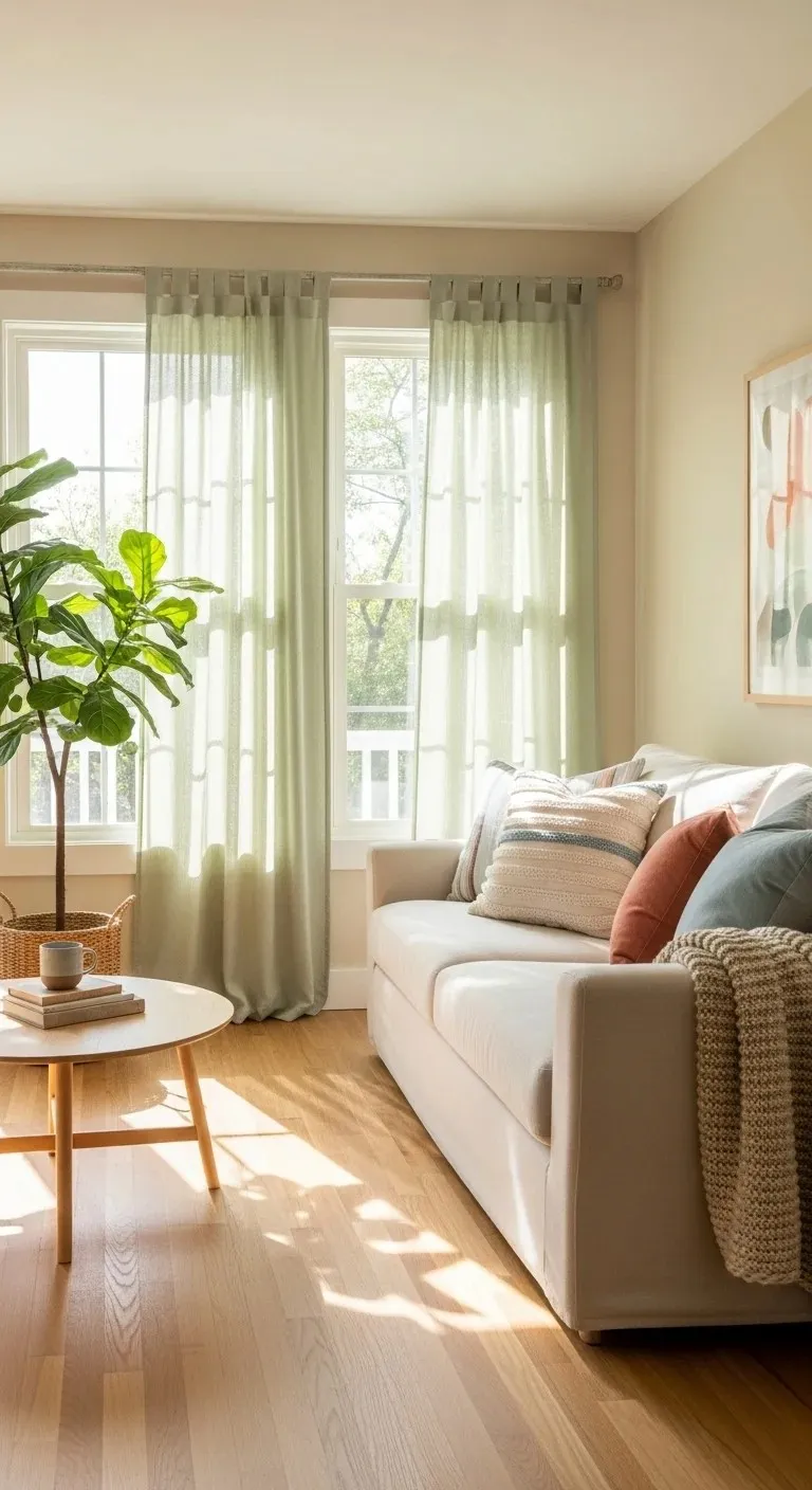 Tab Top Curtains for Casual Charm