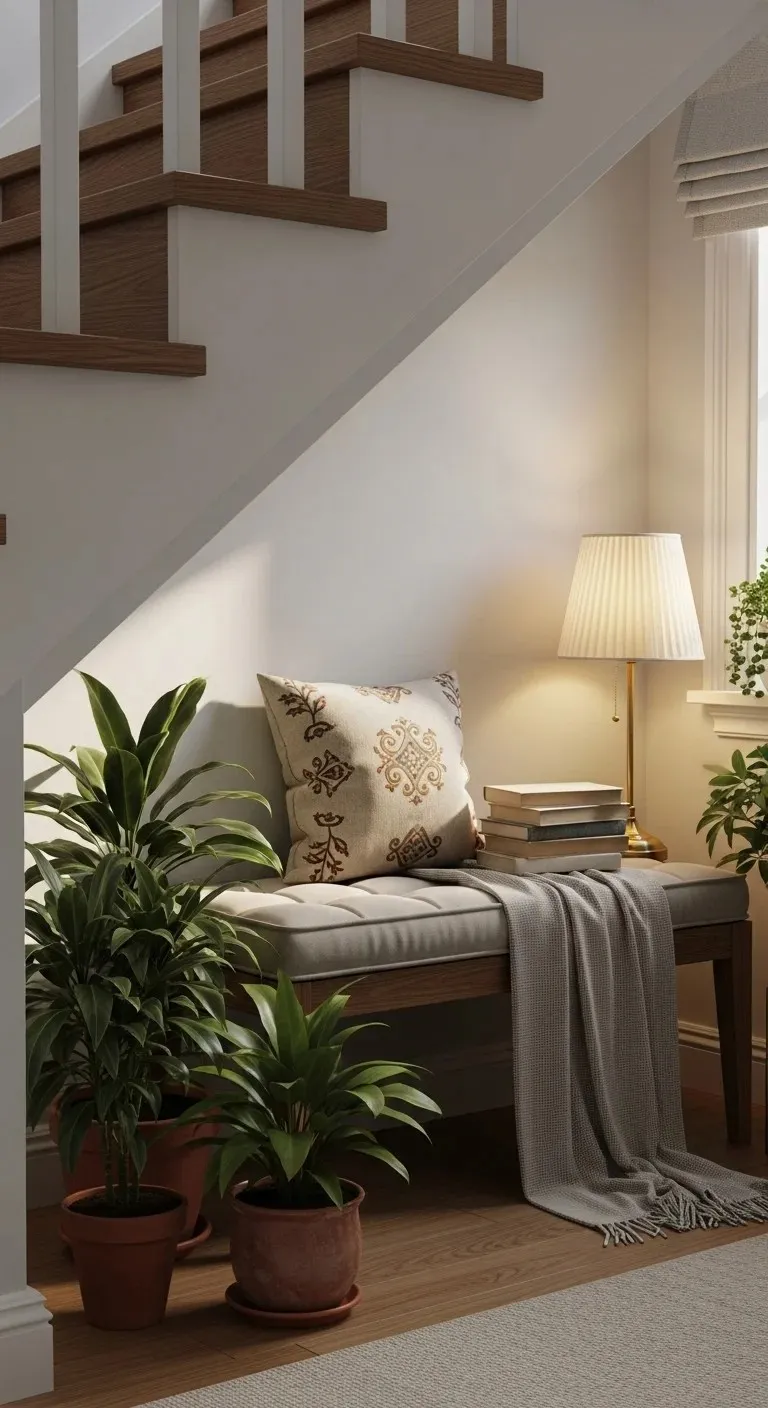 Under-the-Stairs Reading Hideaway